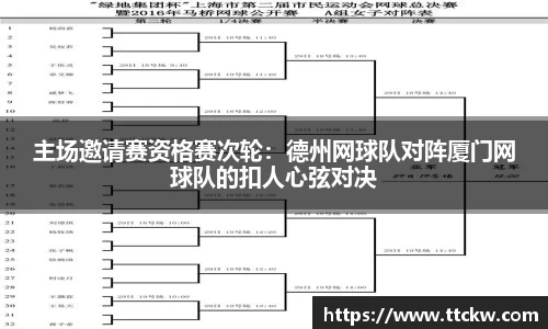 主场邀请赛资格赛次轮：德州网球队对阵厦门网球队的扣人心弦对决